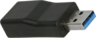 Widok produktu Adapter USB 3.1 A/m-C/f Black w pomniejszeniu