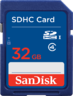 Miniatuurafbeelding van SanDisk 32 GB Class 4 SDHC Card