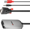 Imagem em miniatura de Adaptador LINDY VGA - DisplayPort
