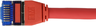 Patchkabel RJ45 S/FTP Cat6a 1 m rot Vorschau