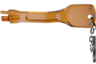 Vista previa de Llave para candado puerto RJ45 naranja