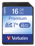 Imagem em miniatura de Cartão SDHC Verbatim Premium 16 GB