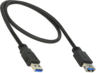 Miniatuurafbeelding van USB Extension Cable USB 3.0 A/m-A/f 0.5m