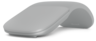 Aperçu de Souris Microsoft Surface Arc, gris clair
