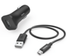 Miniatuurafbeelding van Hama Micro USB Car Charger Set Black