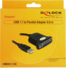 Miniatuurafbeelding van Adapter DB25 Parallel/f - USB A/m 0.8m