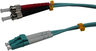 Aperçu de Câble patch FO duplex LC-ST 1 m, 50/125µ
