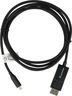 Miniatuurafbeelding van Cable USB Type-C/m - DisplayPort/m 1.8m