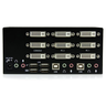 Aperçu de StarTech 2-Port DVI USB KVM Switch 3-Mon