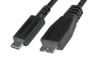 Anteprima di Cavo USB 3.1 Ma(C)-Ma (microB) 1 m nero