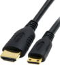 Miniatuurafbeelding van Cable HDMI A/m - Mini HDMI C/m 2 m