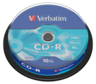 Widok produktu Verbatim CD-R 700MB 52x Inkjet SP(25) w pomniejszeniu