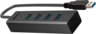 Aperçu de Hub USB 3.0 LINDY 4 ports, noir
