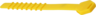 Aperçu de Serre-câbles 120 x 9 mm, x 10, jaune
