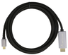 Miniatuurafbeelding van Cable USB Type-C/m - HDMI/m 2m Black