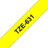 Anteprima di Nastro di scrittura TZe-631 12mmx8m gial
