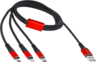 Thumbnail image of Delock USB-A - Lightn/Micro-B/C Cable 1m
