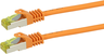 Miniatuurafbeelding van Patch Cable RJ45 S/FTP Cat6a 1m Orange