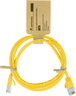 Aperçu de Câble patch RJ45 U/UTP Cat6a 2 m, jaune