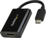 Vista previa de Adaptador USB tipo C m - HDMI h negro
