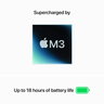Aperçu de Apple MacBook Air 15 M3 8/512 Go, minuit