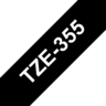 Anteprima di Nastro di scrittura TZe-355 24mmx8 nero