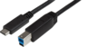 USB-C 3.0 - B m/m kábel 2 m, fekete előnézet