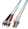 Thumbnail image of FO Duplex Patch Cable LC-ST 50/125µ 1m