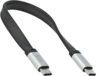 Miniatuurafbeelding van USB Cable 3.1 C/m-C/m 0.22m Black