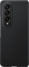 Samsung Z Fold4 Leder Cover schwarz Vorschau