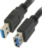 Miniatuurafbeelding van USB Extension Cable USB 3.0 A/m-A/f 0.5m