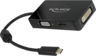 Miniatuurafbeelding van Adapter USB C - VGA+HDMI+DVI-D