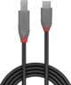 Miniatuurafbeelding van LINDY USB-C - B Cable 1m