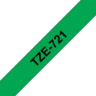 Anteprima di Nastro di scrittura TZe-721 9mmx8m verde