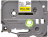 Widok produktu Brother Taśma TZe-611 6mmx8m, żółty w pomniejszeniu
