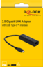 Miniatuurafbeelding van Adapter USB 3.0 - 2.5 Gigabit Ethernet