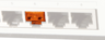 Vista previa de Candado puerto RJ45 20 uds. naranja