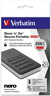 Widok produktu Verbatim Secure 256 GB USB 3.0 SSD w pomniejszeniu