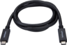 Widok produktu Cable USB 3.1 C/m-C/m 1m Black w pomniejszeniu