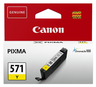 Canon CLI-571Y tinta, sárga előnézet