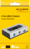 Anteprima di Switch USB Share 2x PC - 1x USB 3.0