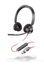 Widok produktu Zestaw słuch Poly Blackwire 3320 USB-C/A w pomniejszeniu