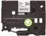Brother TZe-FX241 18mmx8m szalag fehér előnézet