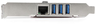 Vista previa de Tarjeta de interfaz StarTech PCIe Combo
