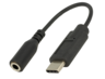 Aperçu de Adaptateur USB-C m. - jack f., 3,5 mm