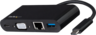 USB-C 3.0 - VGA/USB/RJ45 m/f adapter előnézet