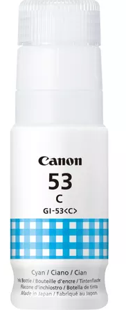 Canon GI-53C tinta cián előnézet