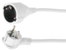 Netzkabel FlachStromSt - StromBu 5m weiß Vorschau