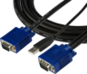 StarTech KVM VGA USB kábel 1,8 m előnézet