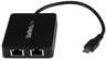 Widok produktu Adapter USB-C 3.0 - 2x GigabitEthernet w pomniejszeniu